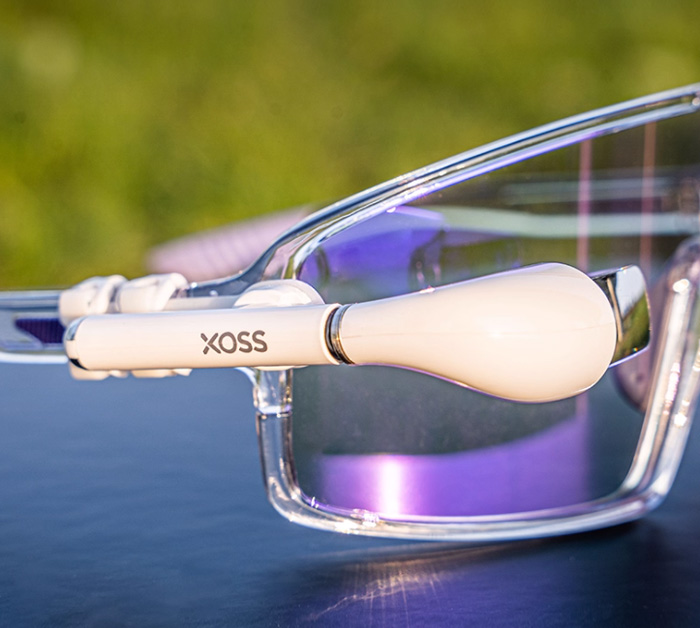 行者AR智能骑行眼镜 码表心率运动速度踏频显示 