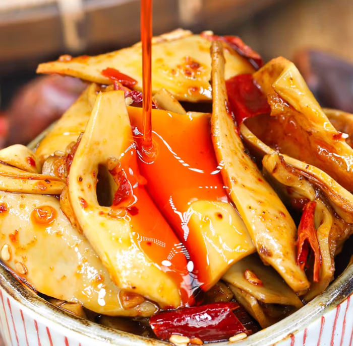 追剧夜宵天花板！四川冷吃黄喉麻辣暴击，一口上头停不下来 