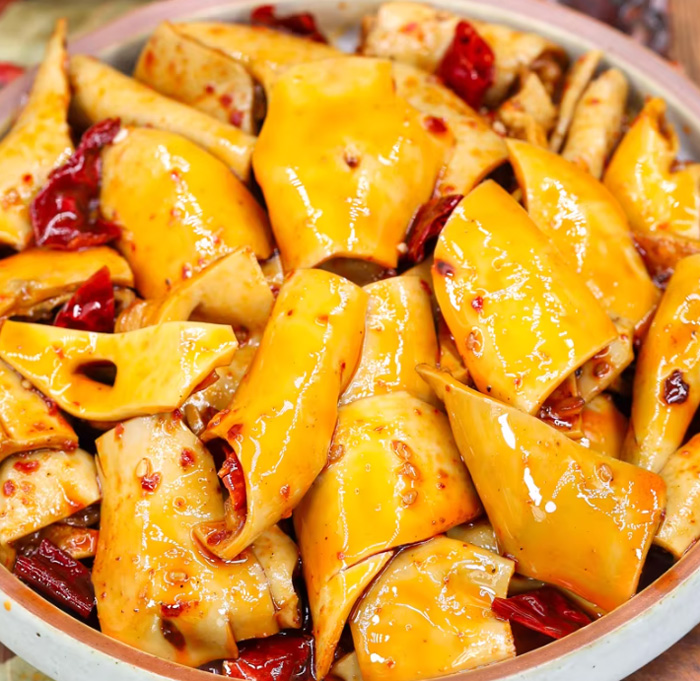 追剧夜宵天花板！四川冷吃黄喉麻辣暴击，一口上头停不下来 