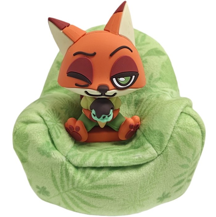 疯狂动物城2周边来袭！这款毛绒沙发小夜灯盲盒，治愈你的每个夜晚！ 