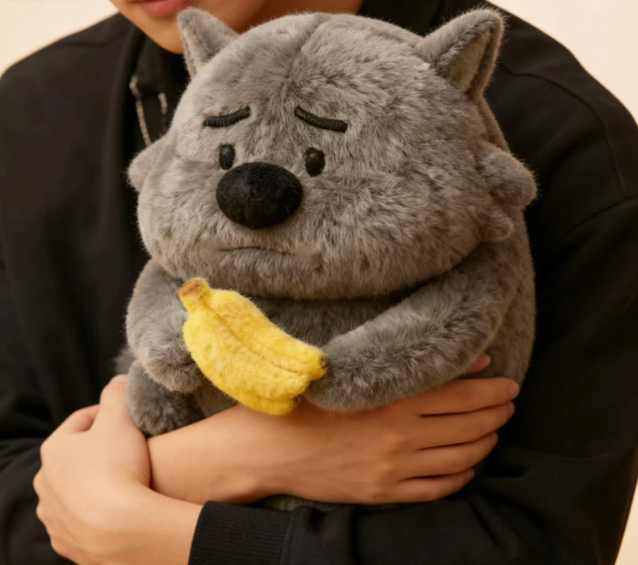 老实芭蕉可爱蕉太狼毛绒玩偶