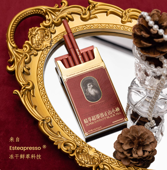 大英图书馆联名！精萃超即溶正山小种红茶，冷泡也能秒享醇香 