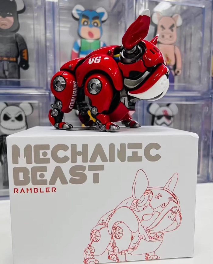 机械法斗来袭！这款机甲斗牛犬，让你秒变潮玩达人 