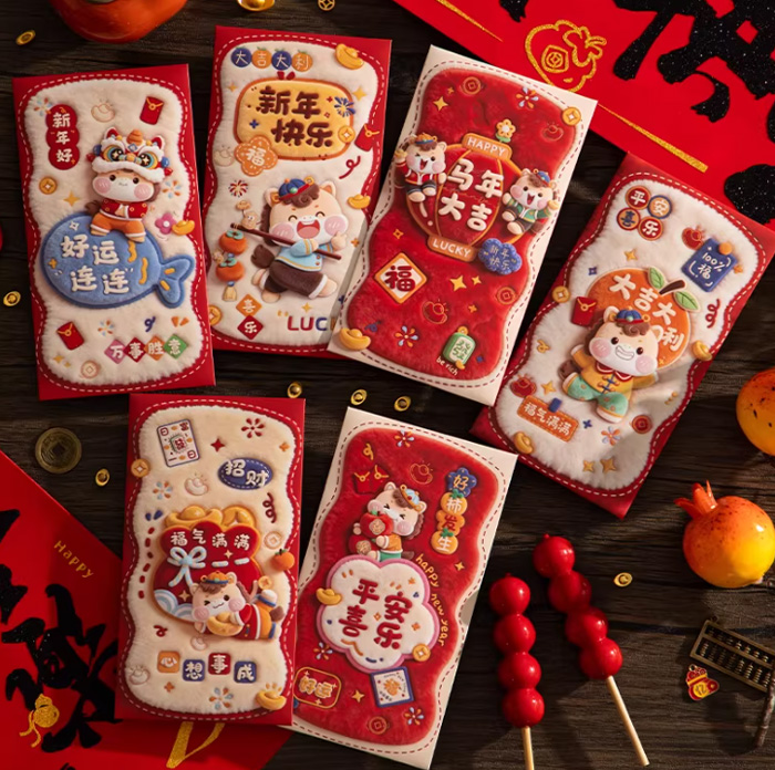 马年红包新宠儿！5D压岁红包袋让压岁钱更有心机！ 