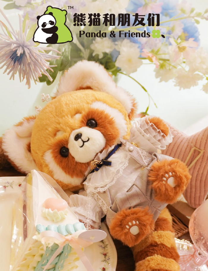 被这只小熊猫玩偶治愈了！软萌到心巴的礼物首选 