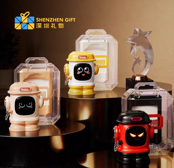 点音像素屏充电头：让充电也变得超酷超有趣 