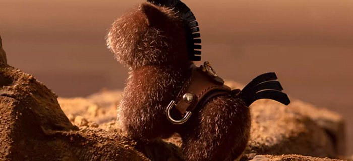 徐悲鸿美术馆联名呈白马上福禄香挂件汽车载香薰礼