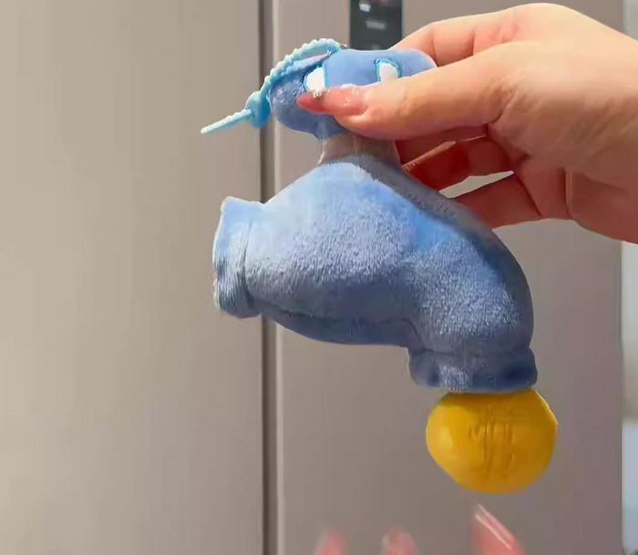 水龙头冰箱贴 富的流油创意水龙头磁吸冰箱贴 