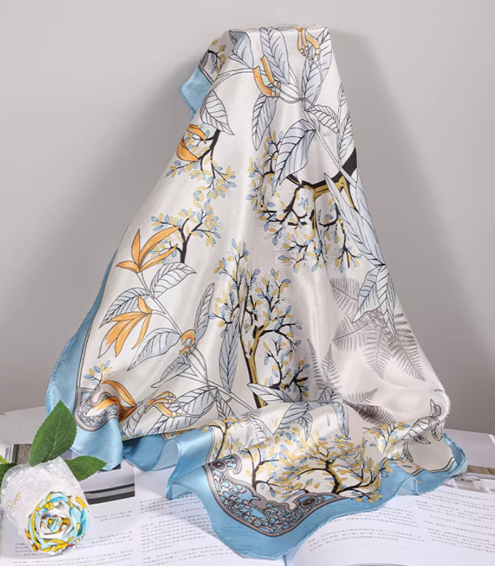 桑蚕丝巾花束 三八妇女女神节礼物