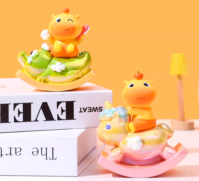 水豚噜噜盲盒 可爱水豚噜噜摇摇乐噜噜公仔