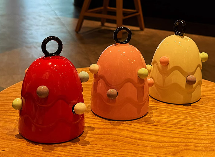 仙人球水果叉子轻奢高级感蛋糕水果签收纳罐