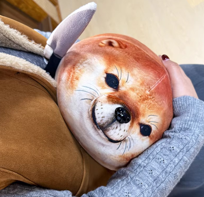 我的刀盾狗玩偶抱枕毛绒玩具小狗柴犬