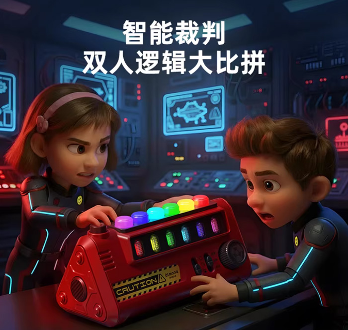 艾蒙岛解密游戏机 益智玩具逻辑思维训练 