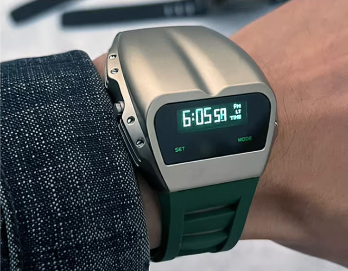 复古DLC时光盔甲手表,送礼自戴都超酷的创意之选