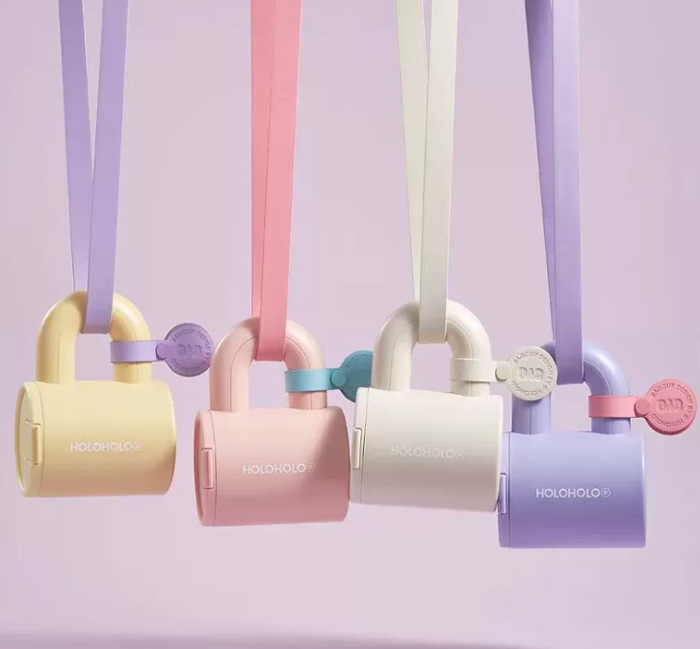 holoholo包包杯 高颜值斜挎可爱少女简约随行水杯 