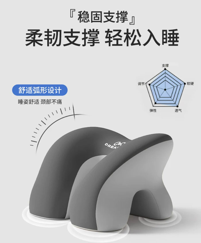 知梦人趴睡枕 办公室工位午睡神器午休趴趴枕 