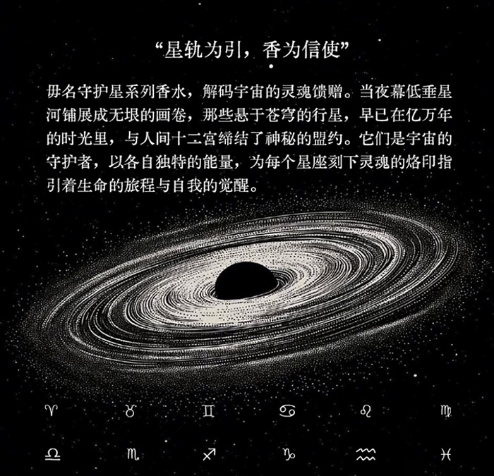 Outis/毋名十二星座香水 男女淡香水持久留香七夕礼物