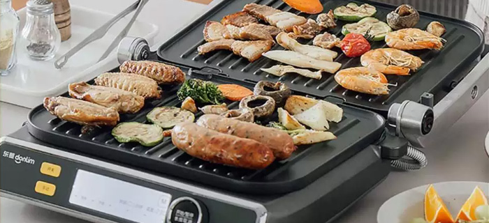 东菱牛排机免翻面全自动煎烤家用多功能电烤炉